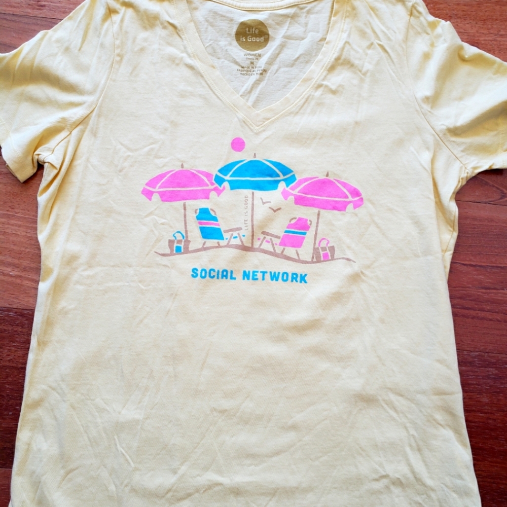 Life is good t shirt